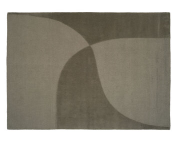 Split Plains Matta i färgen Moss