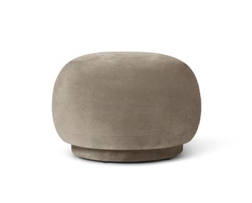 Rico Puff i tyget Rich Velvet Beige
