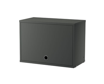 String Överskåp 58x30 Mörkgrå