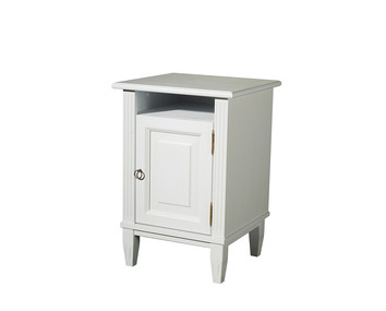 Stockholm Sängbord Skåp Whitewash, Höger