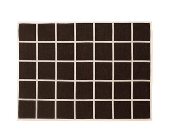 Criss Pläd i färgen Dark Brown