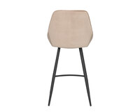 Sierra barstol beige sammet | Rowico