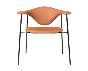 Masculo stol Sorensen läder Dunes Rust 21002