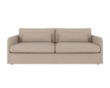 Peyton Soffa 3-sits i tyget Ursula 282 Beige