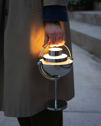 Multi-Lite Portabel Lampa Krom