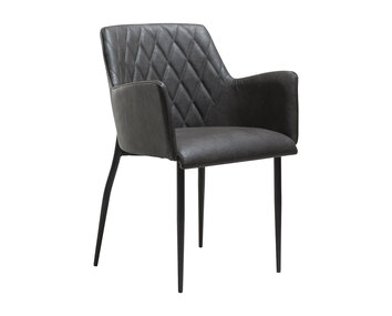 Rombo Karmstol | Grått Konstläder