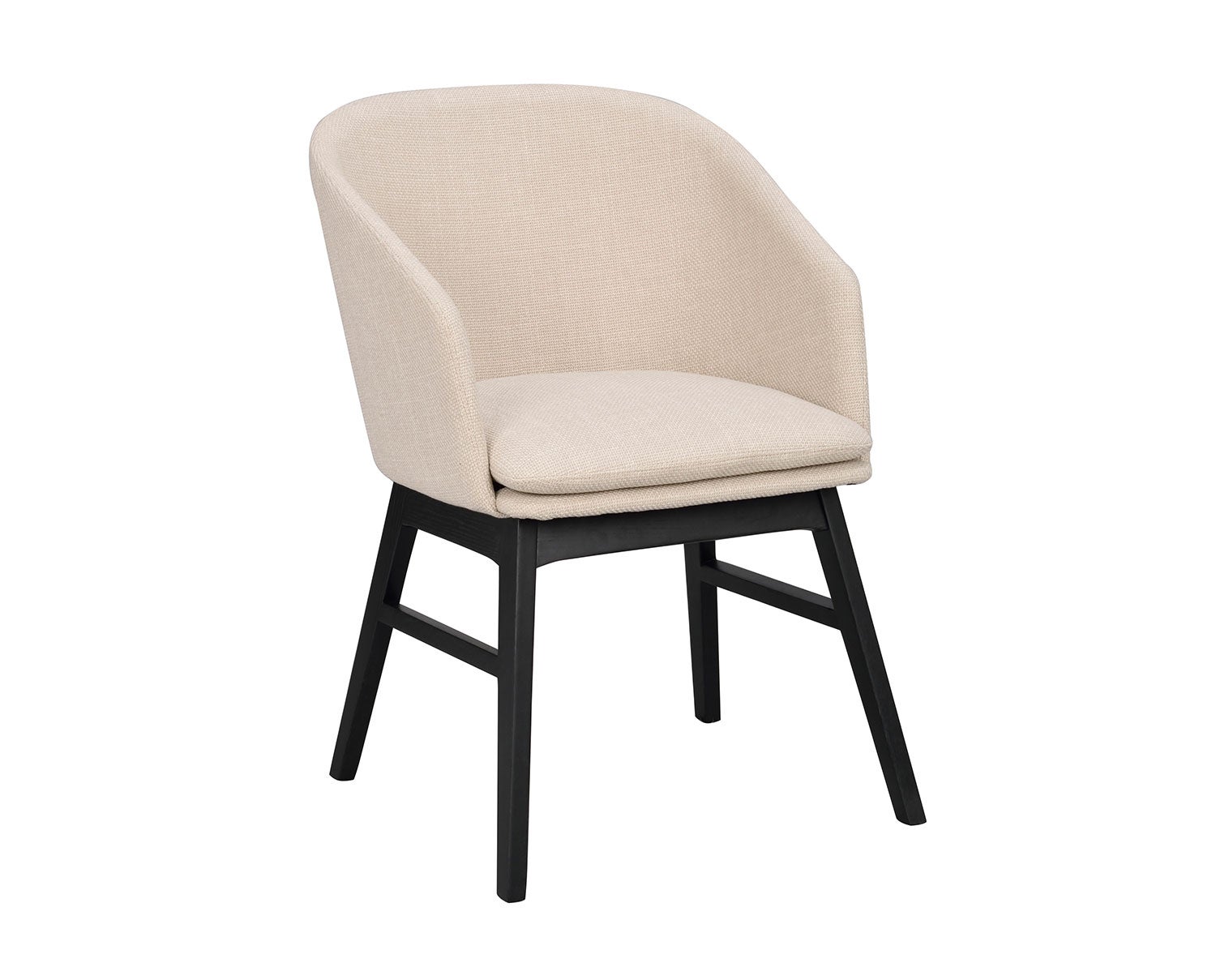 Windham Karmstol | Beige / Svart Ek