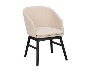 Windham Karmstol | Beige / Svart Ek