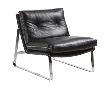 Conform-Shabby-Chair-Chrome-Leather-Fantasy-Black