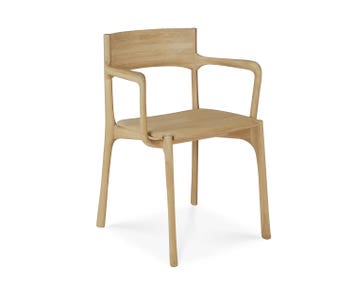 PI Karmstol i hårdvaxoljad ek