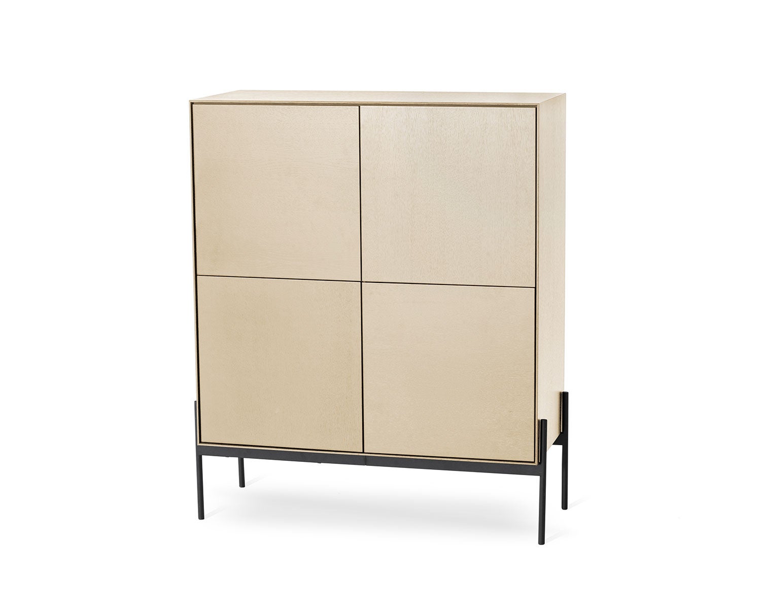 Ale Skåp Vitoljad Ek