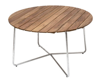 Bord 9A från Grythyttan i teak i diameter 120 centimeter