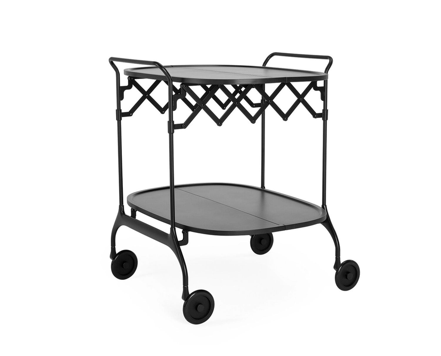 Kartell-Gastone-Serving-Trolley-Black-1