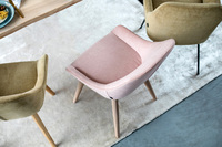 Layla stol - tyg Evita soft pink