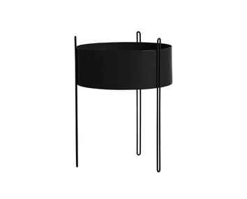 Pidestall Kruka Stor Svart