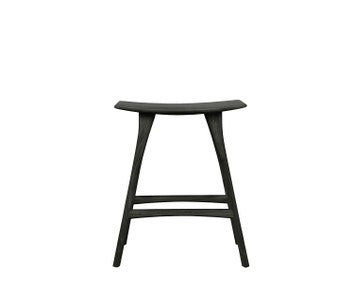 Osso Barpall SH65 | Svartlackad Ek