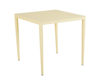 Bigby Matbord 76x76 Gul Brafab