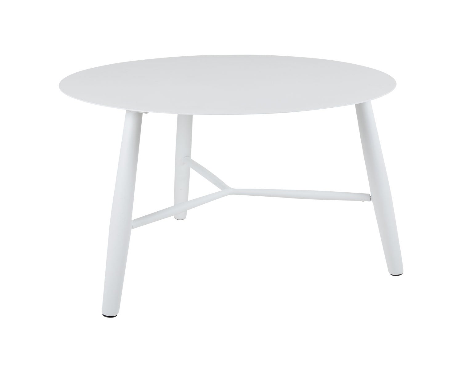 Vannes Soffbord Ø75 Vit Brafab