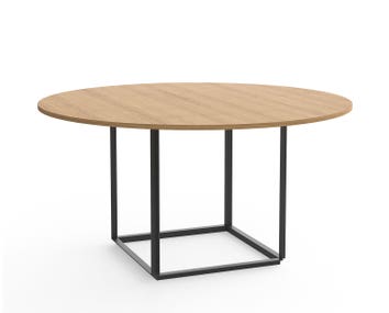 Ø145-Oak_Black-Perspective