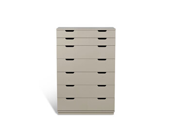 AOKO Byrå 7 lådor Beige