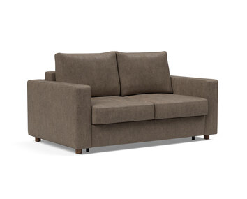 Neah Bäddsoffa 140 med Standard armstöd i tyget 411 Esina Cedar Brown