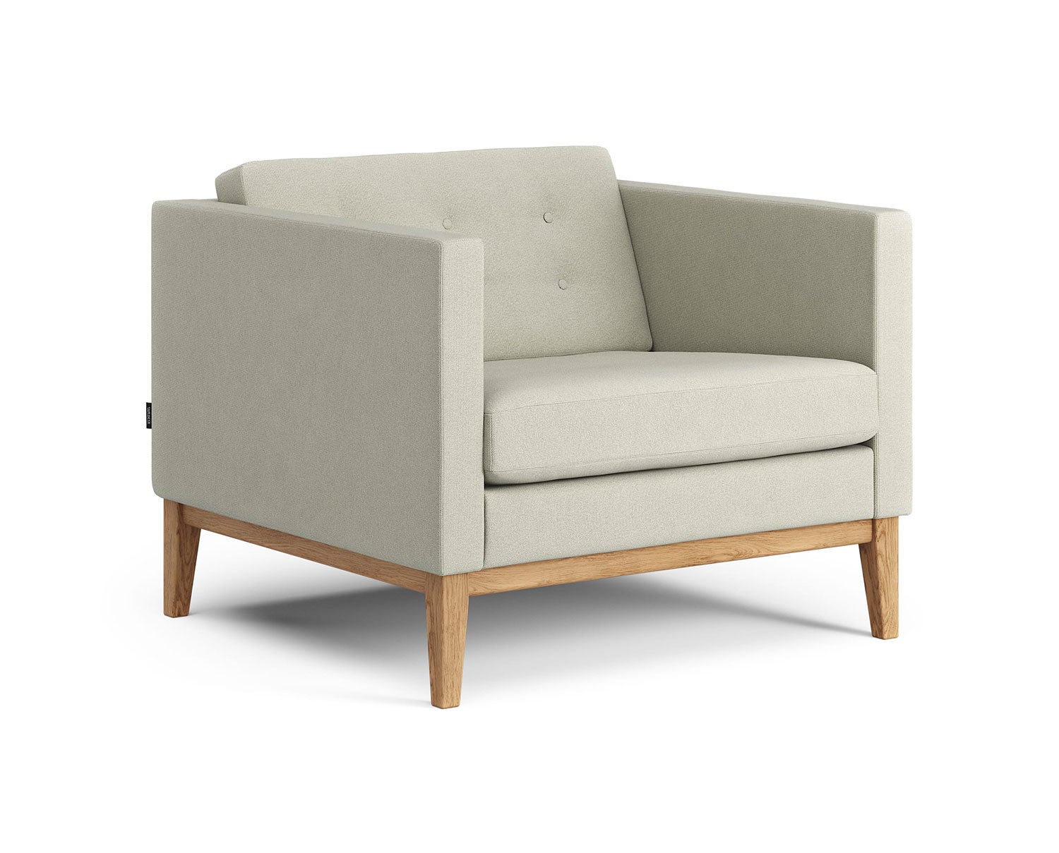 Tyg Retro 06 | Sex knappar | Oljad ek