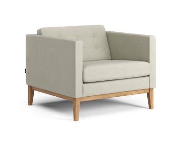 Tyg Retro 06 | Sex knappar | Oljad ek