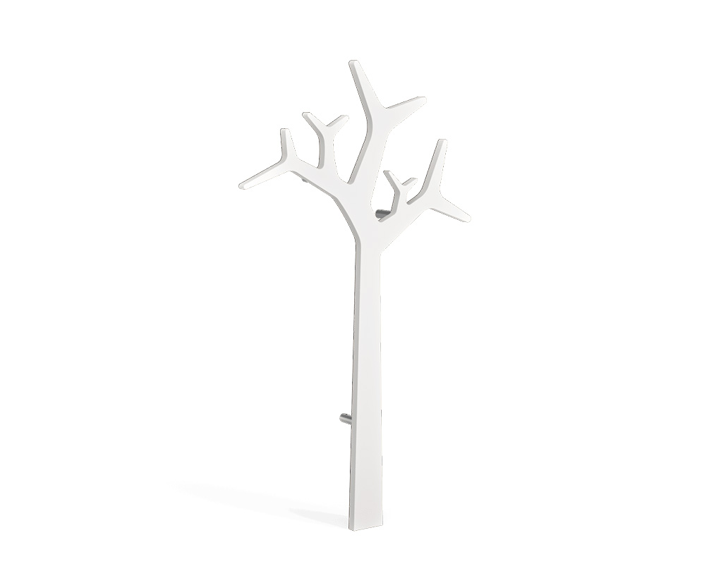 Tree rockhängare vägg låg | Vit