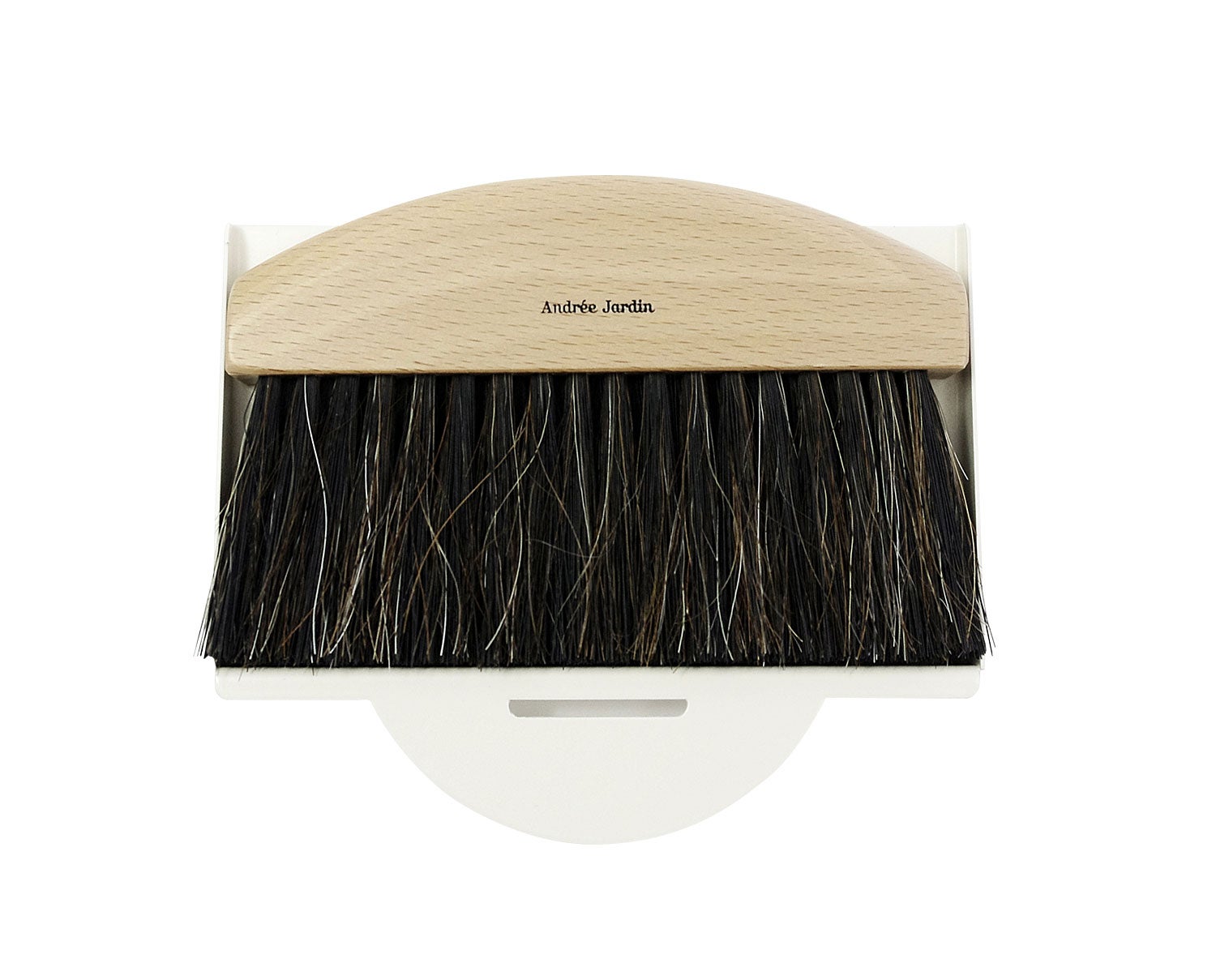 Smulset Skyffel/Borste Vit