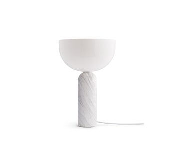 Kizu Table Lamp White Marble