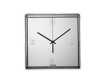 Kartell-Tic-Tac-Clock-Chrome