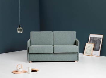 Bäddsoffa BEDinside 116. Armstöd SPACE