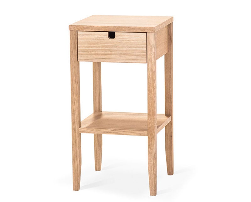 Klinte Sängbord i oljad ek