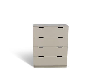 AOKO Byrå 4 lådor Beige