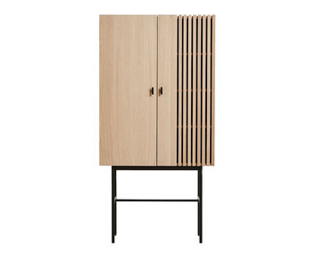 Array Highboard 80 Vitpigmenterad Ek