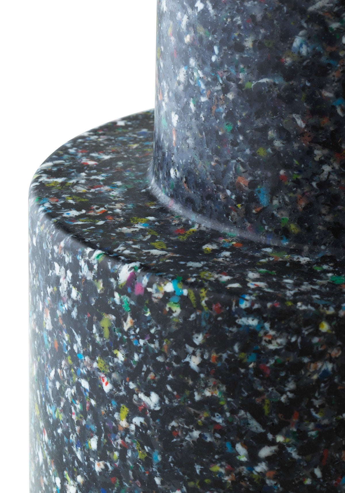 Bit Stool Black Multi