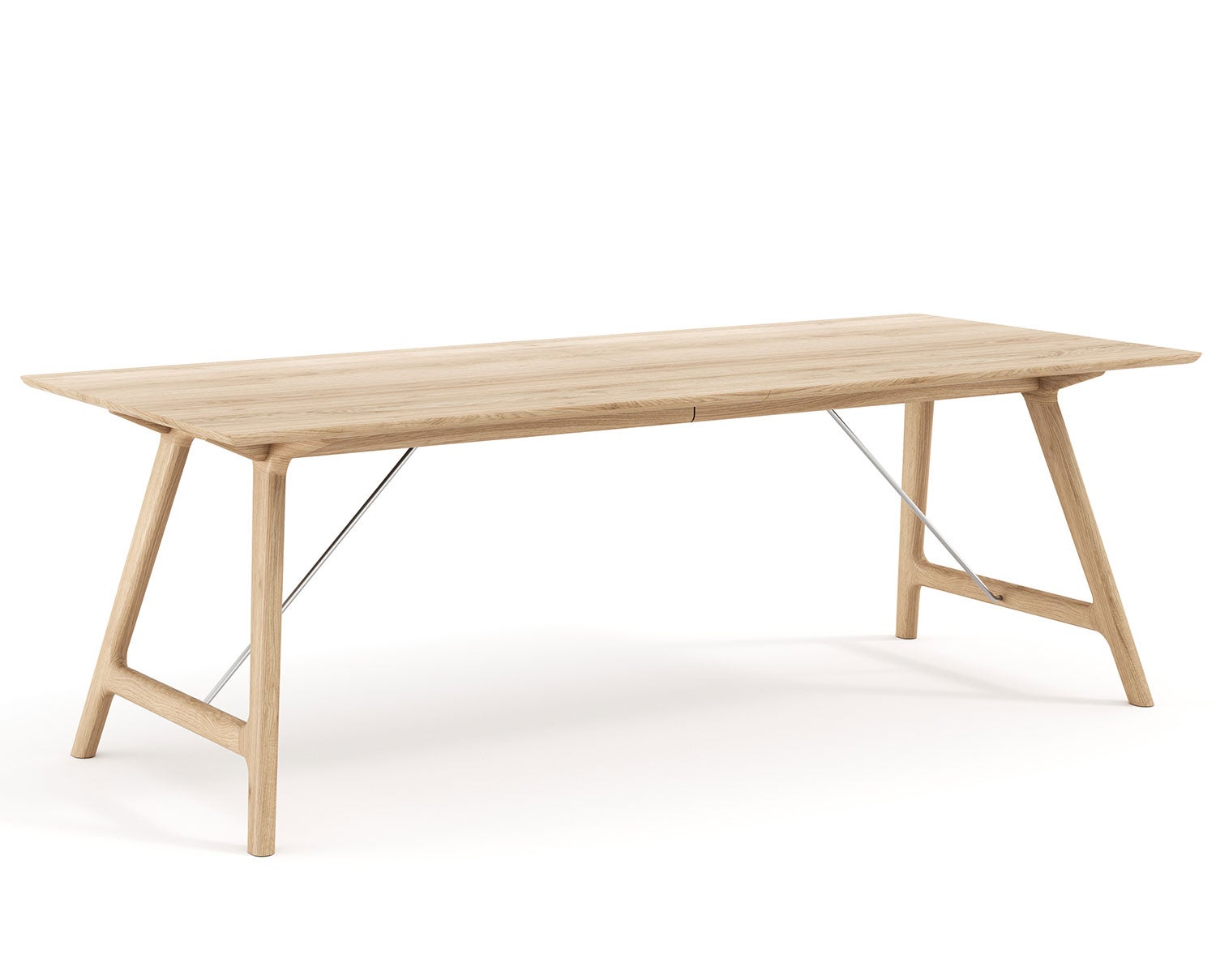 T7 utdragbart bord i såpad ek från Andersen Furniture