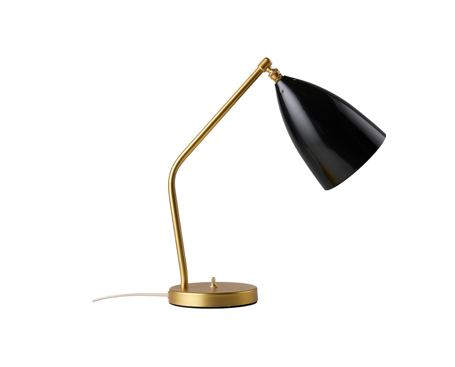 Gräshoppa Bordslampa Svart | Glansig