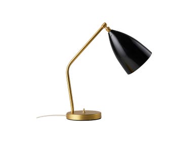 Gräshoppa Bordslampa Svart | Glansig