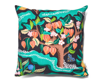 Botanical Cherry black cushion Classic Collection