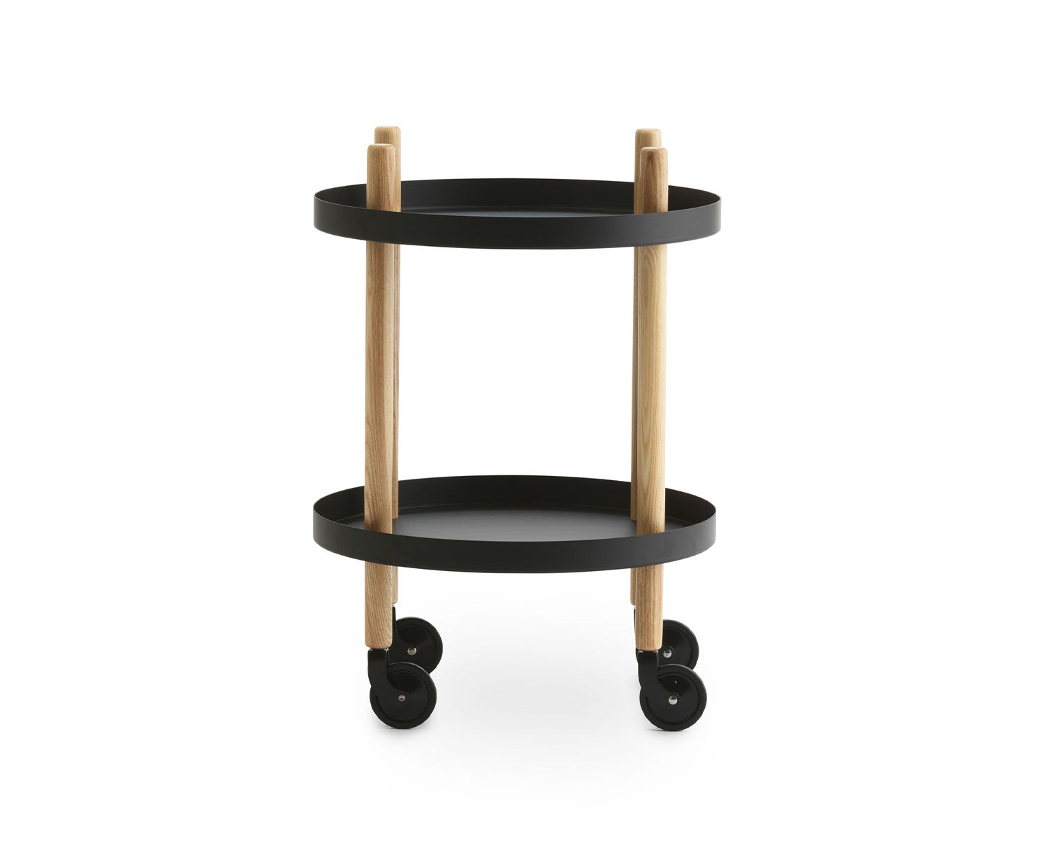 Block Bord Ø45 centimeter Svart