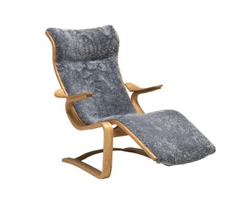 Kavaljeren Fåtölj Fårskinn