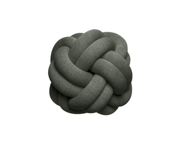 Knot Cushion Forest Green