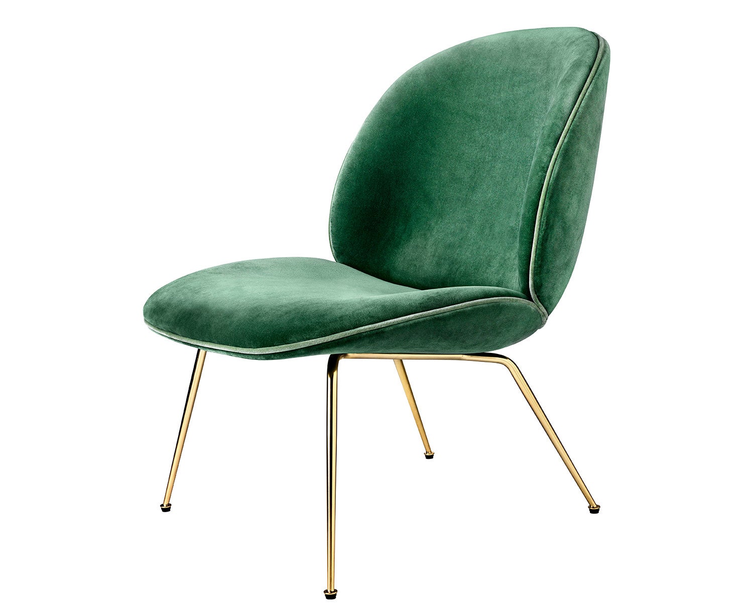 Beetle_LoungeChair_Conic_FullyUpholstered_Brass_GUBI_Velluto-234_F3Q