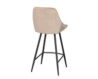 Sierra barstol beige sammet | Rowico