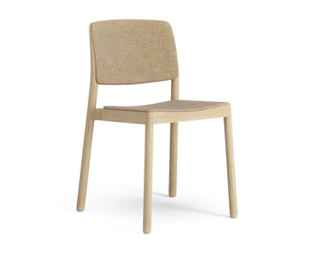 Modell: Stol med klädd sits och rygg | Trä: Lackad ek | Tyg: Dikson 01