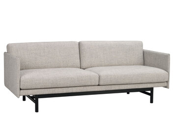 Hammond 3-sits soffa, grått tyg med svart ek | Rowico