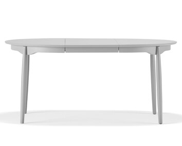 Carl matbord i ljusgrå 51 björk, 115+1 ilägg | StolAB