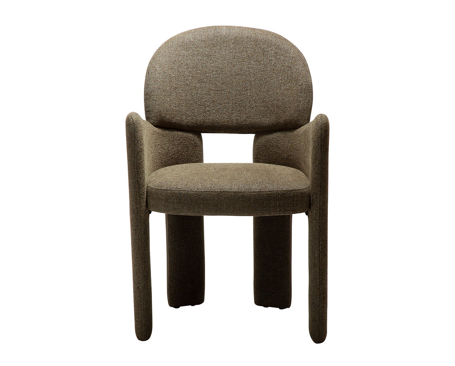 Dan-Form-Aloe-Arm-Chair-Dark-Olive-Boucle-1