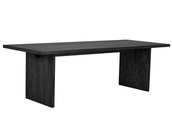 Emmett matbord 240 cm, svart ask - Rowico